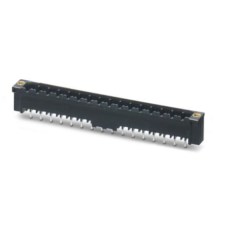 Phoenix Contact CCV Series Straight Solder PCB Header, 15 Contact(s), 5.08 mm Pitch, 1 Row(s) [1827786]; 270-9326