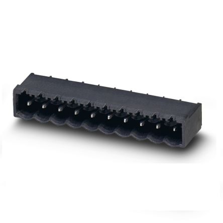 Phoenix Contact CCA Series Straight Solder PCB Header, 5 Contact(s), 5 mm Pitch, 1 Row(s) [1836379]; 270-9352