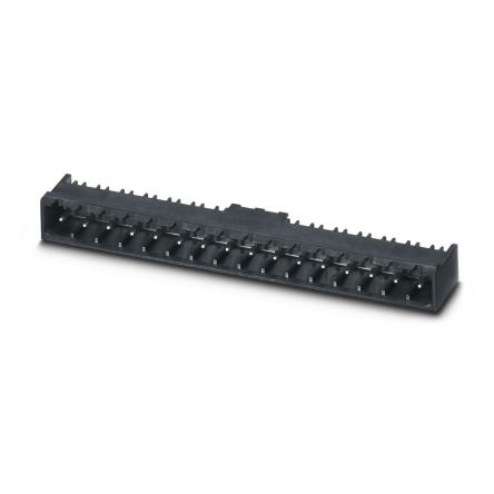 Phoenix Contact CCA Series Straight Solder PCB Header, 15 Contact(s), 5 mm Pitch, 1 Row(s) [1836476]; 270-9362