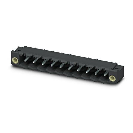 Phoenix Contact CC Series Straight Solder PCB Header, 7 Contact(s), 5 mm Pitch, 1 Row(s) [1836735]; 270-9377