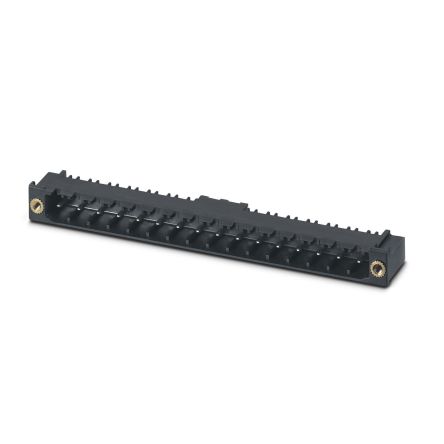 Phoenix Contact CC Series Straight Solder PCB Header, 17 Contact(s), 5 mm Pitch, 1 Row(s) [1836832]; 270-9387