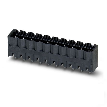 Phoenix Contact CCVA Series Straight Solder PCB Header, 12 Contact(s), 5 mm Pitch, 1 Row(s) [1837129]; 270-9400