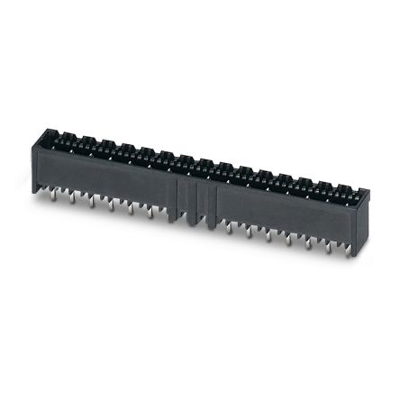 Phoenix Contact CCVA Series Straight Solder PCB Header, 18 Contact(s), 5 mm Pitch, 1 Row(s) [1837187]; 270-9406