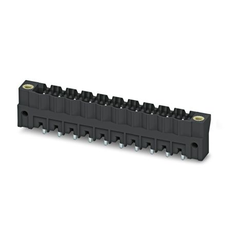 Phoenix Contact CCV Series Straight Solder PCB Header, 4 Contact(s), 5 mm Pitch, 1 Row(s) [1837381]; 270-9415