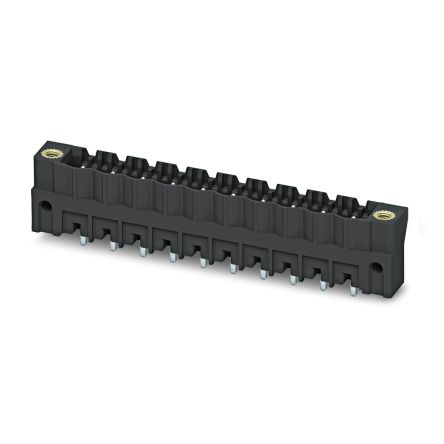 Phoenix Contact CCV Series Straight Solder PCB Header, 12 Contact(s), 5 mm Pitch, 1 Row(s) [1837462]; 270-9423