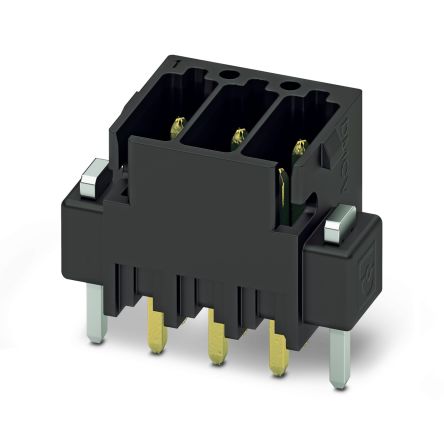 Phoenix Contact DMCV Series Straight Solder PCB Header, 3 Contact(s), 2.54 mm Pitch, 2 Row(s) [1844882]; 270-9440