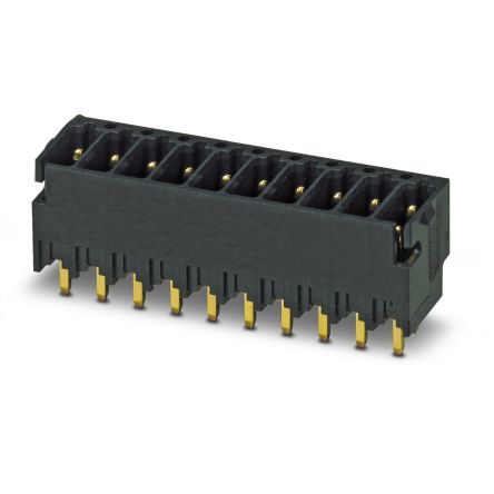 Phoenix Contact DMCV Series Straight Solder PCB Header, 6 Contact(s), 2.54 mm Pitch, 2 Row(s) [1844918]; 270-9443