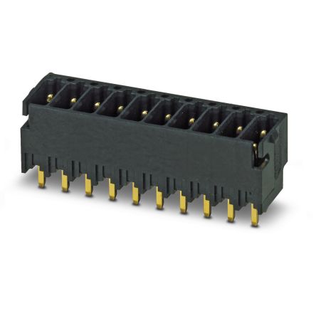 Phoenix Contact DMCV Series Straight Solder PCB Header, 7 Contact(s), 2.54 mm Pitch, 2 Row(s) [1844921]; 270-9444