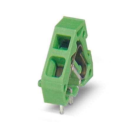 Phoenix Contact ZFKDS Series PCB Terminal Block, 1-Contact, 5.08mm Pitch, Through Hole Mount, 1-Row, Screw Termination [1904969]; 270-9455