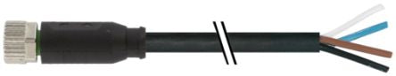 Murrelektronik Limited Straight Female 4 way M8 to Connector & Cable, 10m [7000-08061-6111000]; 270-9510