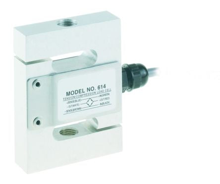 Tedea Huntleigh 614 Series Load Cell, 50kg Range, Compression, Tension Measure [614-50kg-NA C1-70]; 271-0190