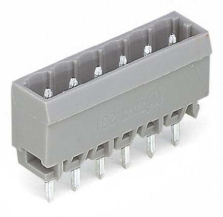 WAGO 231 Series Straight PCB PCB Header, 10 Contact(s), 5 mm Pitch, 1 Row(s) [231-140/001-000]; 271-0227
