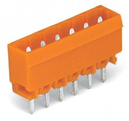 WAGO 231 Series Straight PCB PCB Header, 8 Contact(s), 5.08 mm Pitch, 1 Row(s) [231-338/001-000]; 271-0231