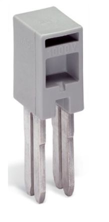 WAGO 285 Series Adjacent Jumper for Use with 285 Series Terminal Blocks, 85A, ATEX [285-435]; 271-0280