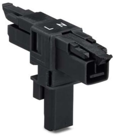 WAGO 890 Series Lighting Connector, 2-Pole, Female to Male, 2-Way, Cable Mount, 16A [890-1606]; 271-0355