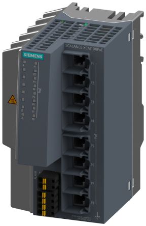 Siemens Unmanaged 8 Port Network Switch [6GK5108-0PA00-2AC2]; 271-0885