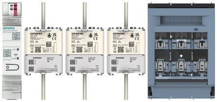 Siemens Fuse Switch Disconnector, 3 Pole, 400A Max Current [7KN11100XC03]; 271-0893