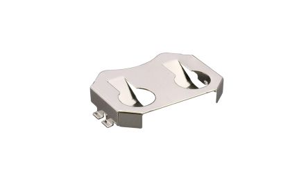 TE Connectivity Coin Cell Battery Holder, Leaf Spring Contact [BAT-HLD-001]; 271-1022