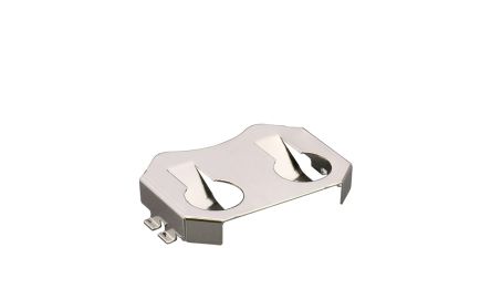 TE Connectivity Coin Cell Battery Holder, Leaf Spring Contact [BAT-HLD-001-TR]; 271-1027