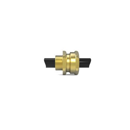 Hawke 501/421 Series Brass Brass Cable Gland, M25 Thread, 13mm min., 20.2mm max., IP66, IP67, IP68 [501/421/B/M25/KIT]; 271-1344