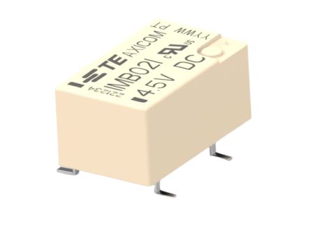TE Connectivity PCB Mount Signal Relay, 4.5V Coil, 2A Switching Current [IMB02IGR  2-1462041-2]; 271-1383