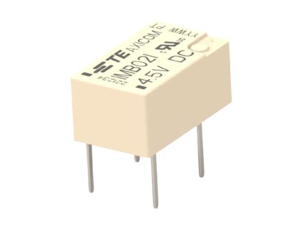 TE Connectivity PCB Mount Signal Relay, 4.5V Coil, 2A Switching Current [IMB02ITS  2-1462041-3]; 271-1384