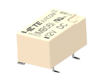 TE Connectivity PCB Mount Signal Relay, 12V Coil, 2A Switching Current [IMB06IGR  2-1462041-6]; 271-1391