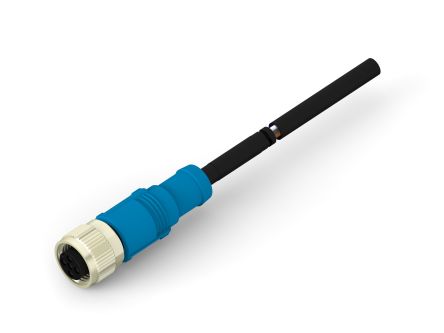 TE Connectivity Straight Female 3 way M12 to M12 Cable Assembly, 1.5m [T4151310003-003]; 271-1404