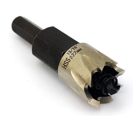 RS PRO HSS 22mm Hole Saw [0]; 271-1592