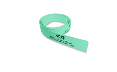 TE Connectivity Cross Linked Polyolefin Green Cable Sleeve, 50m Length, RPS-CT Series [ER9616-000]; 271-2196