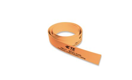 TE Connectivity Cross Linked Polyolefin Orange Cable Sleeve, 50m Length, TMS-CT Series [ER9643-000]; 271-2203
