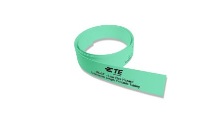 TE Connectivity Cross Linked Polyolefin Green Cable Sleeve, 50m Length, HX-CT Series [ES0267-000]; 271-2207
