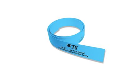 TE Connectivity Cross Linked Polyolefin Blue Cable Sleeve, 50m Length, HX-CT Series [ES0268-000]; 271-2208