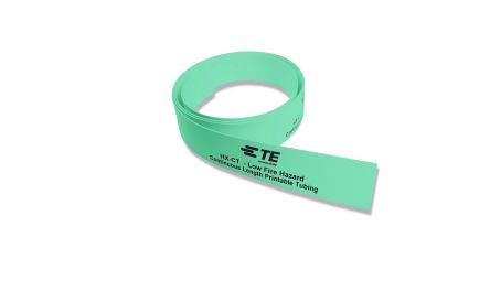 TE Connectivity Cross Linked Polyolefin Green Cable Sleeve, 50m Length, HX-CT Series [ES0270-000]; 271-2210