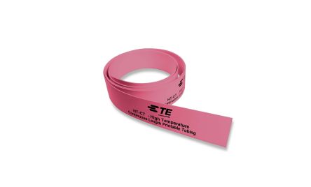 TE Connectivity Cross Linked Polyolefin Pink Cable Sleeve, 50m Length, HT-CT Series [ES1461-000]; 271-2213