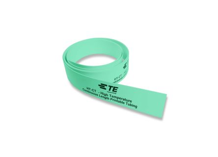 TE Connectivity Cross Linked Polyolefin Green Cable Sleeve, 50m Length, HT-CT Series [ES1478-000]; 271-2214