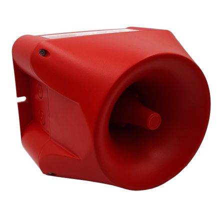 RS PRO Screw Mount Electronic Sounder, 110 → 230 v ac, 120dB at 1 m, IP66, IP69K, AC, 62-Tone [0]; 271-2218