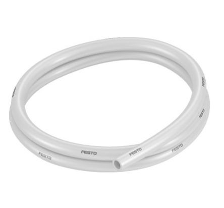 Festo Air Hose White Thermoplastic Polyurethane (TPU) 6mm x PUN Series, 525454 [PUN-V0-6X1-WS]; 271-2551