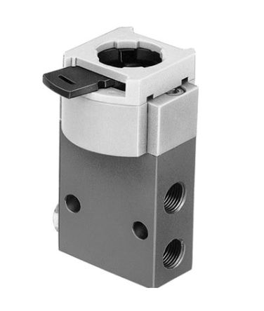 Festo 3/2 Open, Single Solenoid Solenoid Valve - Solenoid G 1/8 SVOS Series, 10191 [SVOS-3-1/8]; 271-2557
