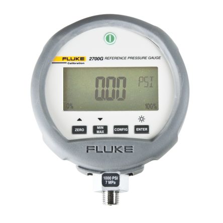 Fluke calibration 1/4 NPT Digital Pressure Gauge 10000psi Bottom Entry 114mm Outside Diameter [2700G-G70M]; 271-2852