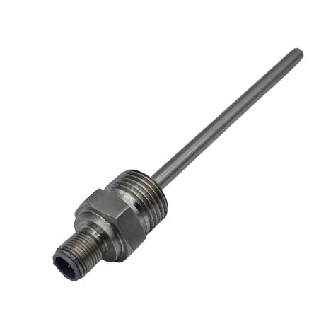 RS PRO PT100 RTD Sensor, 6mm Dia, 100mm Long, 4 Wire, BSP 1/2, Class A +250°C Max [0]; 271-3112