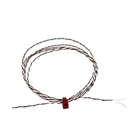 RS PRO Type T Exposed Junction Thermocouple 10m Length, 1/0.2mm Diameter, -75°C → +250°C [0]; 271-3158