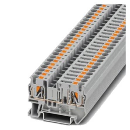 Siemens 8WH6000-6AG00 8WH Series Grey, 4mm², 1-Level, Plug-In Termination, CSA [8WH6000-6AG00]; 271-3341