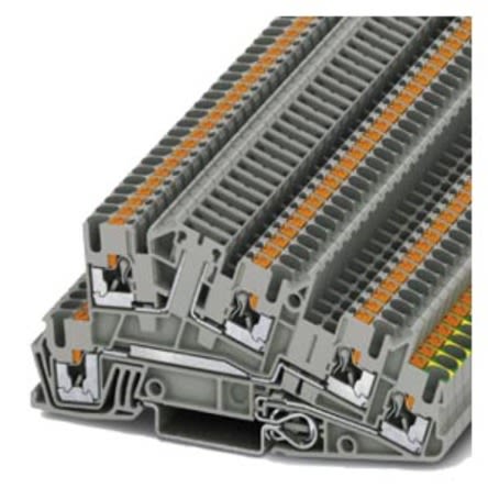 Siemens 8WH6001-4MF00 8WH Series Grey, 2.5mm², Plug-In Termination [8WH6001-4MF00]; 271-3344