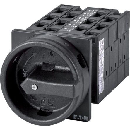 Eaton, 9P 3 Position 90° Rotary Cam Switch, 690V (Volts), 32A, Rotary Actuator [003227 T3-6-15168/EA/SVB-SW]; 271-3980