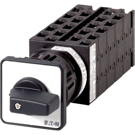 Eaton, 2P 10 Position 30° Multi Step Cam Switch, 690V (Volts), 20A, Toggle Actuator [009896 T0-10-8257/EZ]; 271-4199