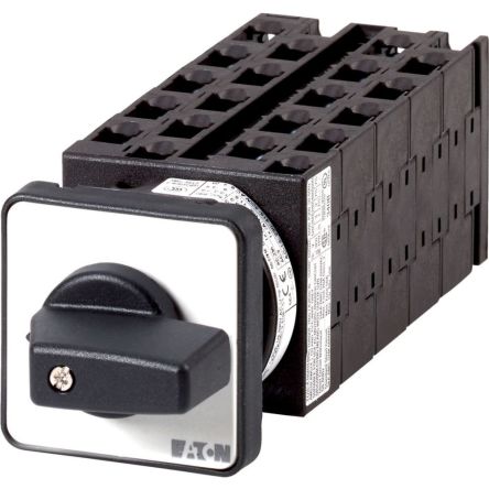 Eaton, 4P 5 Position 60° Multi Step Cam Switch, 690V (Volts), 20A, Toggle Actuator [009927 T0-10-8478/E]; 271-4202