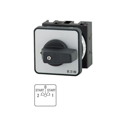 Eaton, 2P 5 Position 45° Motor Control Cam Switch, 690V (Volts), 20A, Toggle Actuator [012929 T0-3-15122/E]; 271-4412