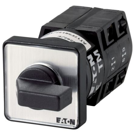Eaton, 2P 4 Position 60° On-Off Cam Switch, 690V (Volts), 20A, Short Thumb Grip Actuator [013181 TM-2-8400/E]; 271-4441