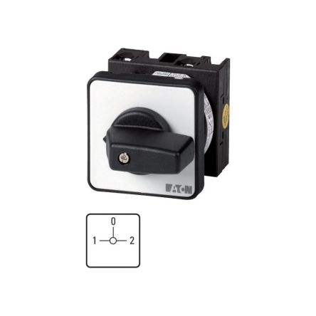 Eaton, 3P 6 Position 90° On-Off Cam Switch, 690V (Volts), 20A, Knob Actuator [013407 T0-3-8037/E]; 271-4456